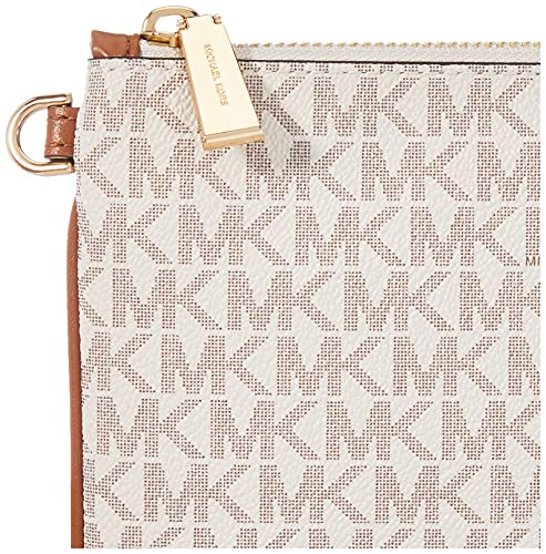 Michael Kors MD Bracelet WRSTLT, Wristlet Mujer, Vainilla/Acrn, Medium