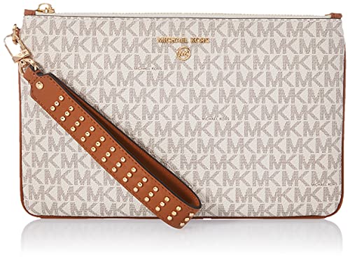 Michael Kors MD Bracelet WRSTLT, Wristlet Mujer, Vainilla/Acrn, Medium