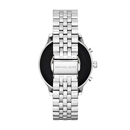 Michael Kors Smartwatch Lexington 2 para mujer, de acero inoxidable, con brazalete de acero inoxidable, MKT5077