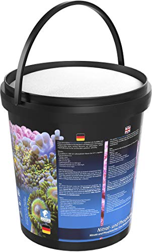 MICROBE-LIFT Premium Reef Salt - Sal Marina Apta para acuarios de Agua Salada, Ideal para el Cuidado de corales y Peces, White, 20 kg