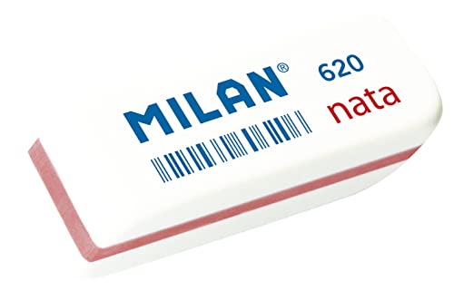 MILAN BPM10044 - Pack de 2 gomas de borrar