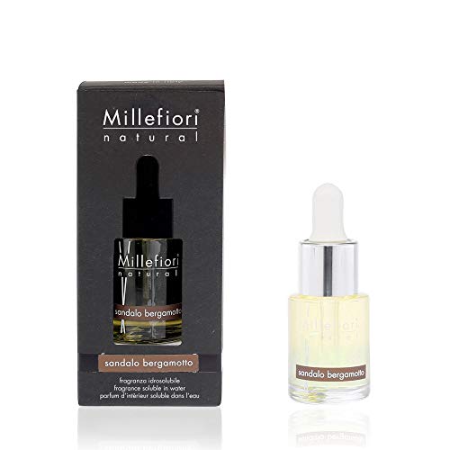 Millefiori Natural - Frascos perfumados (cristal, 15 ml, 15 unidades), transparente