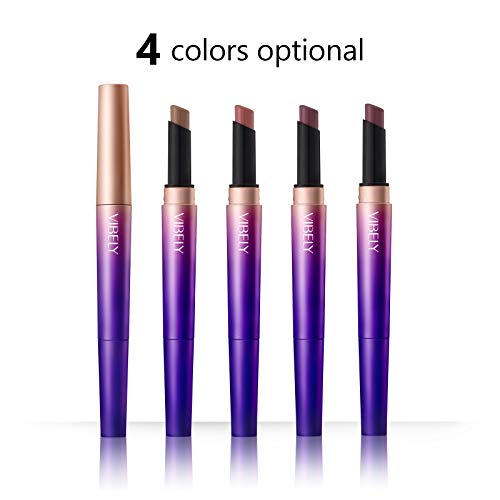 Mimore Delineador de labios Lápiz labial Doble extremo Duradero Impermeable Hidratante Fácil de colorear Lápiz labial Delineador de labios Super Pigment Makeup (9)