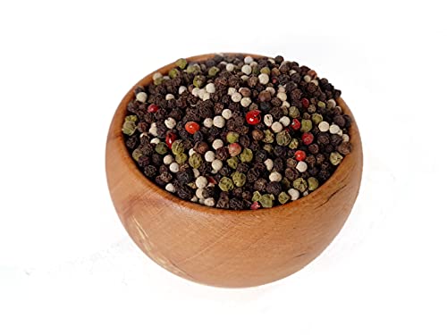 Minotaur Spices | Pimienta de Colores, Entera | 2 x 500g (1 Kg) | Pimienta de Colores Hecha de Semillas Negras, Blancas, Verdes y Rosas