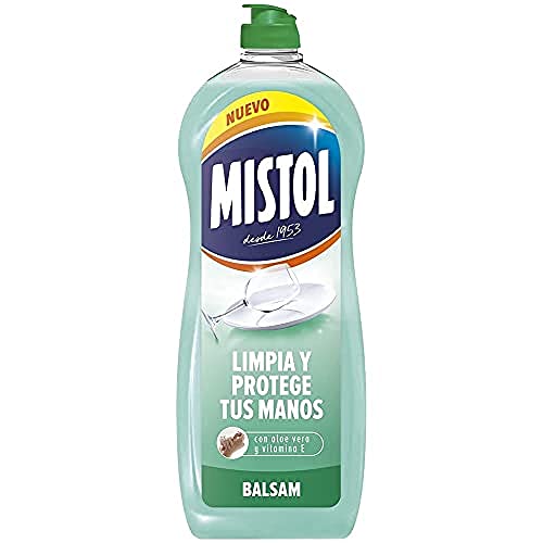 Mistol Aloe Vera - Lavavajillas líquido a mano concentrado 650 ml