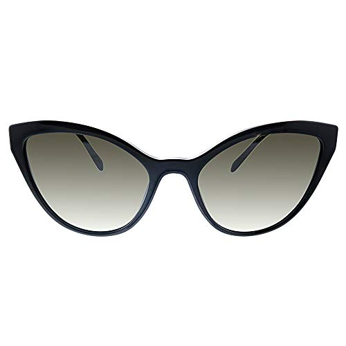 Miu Miu 0MU 03US Gafas, Negro, 55 para Mujer