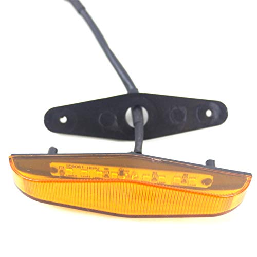 Mogzank Compatible con para 2014-2019 4Runner TRD Parachoques Delantero Parrilla Central Luces LED IluminacióN áMbar Amarillo
