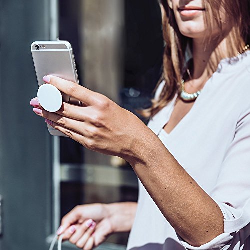 monograma inicial letra B patrón púrpura romántico floral PopSockets PopGrip Intercambiable