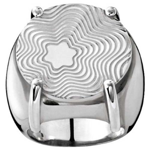 Montblanc 101501 - Anillo de Mujer de Plata de Ley (Talla: 10)