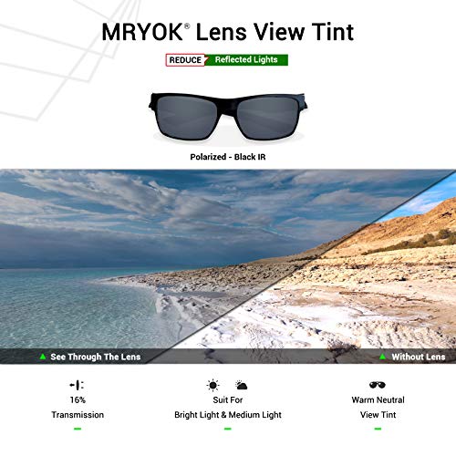 Mryok Lentes de repuesto para Oakley Fuel Cell OO9096 - Opciones