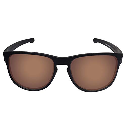 Mryok Lentes de repuesto para Oakley Sliver R OO9342 - Opciones, Polarizado, marrón bronce., Talla única