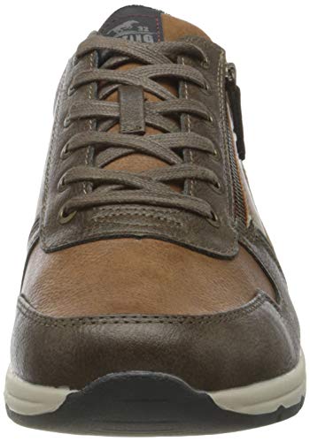 Mustang 4106-306-301, Zapatillas Hombre, Marrón (Kastanie 301), 44 EU