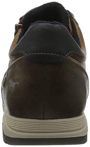 Mustang 4106-306-301, Zapatillas Hombre, Marrón (Kastanie 301), 44 EU