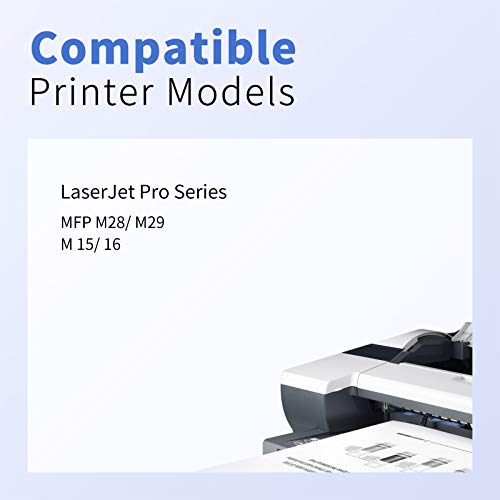 myCartridge SUPCOLOR CF244A 44A Toner Compatible para HP 44A CF244A Laserjet Pro M15w M15a MFP M28w M28a, Laserjet Pro M16w M16a MFP M15 M16 M28 M29 M29w M29a Impresora (3 Negro, 3000 páginas)