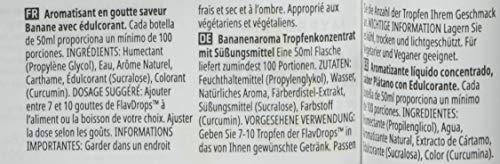 Myprotein Flavdrops Saborizante Natural, Sabor Plátano - 50 ml