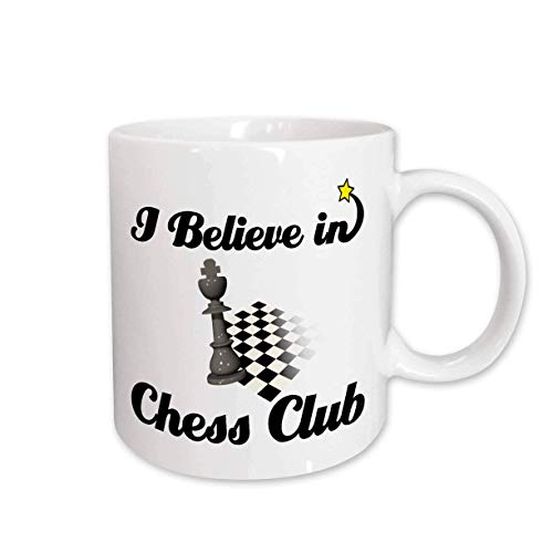 NA mug_105014_1 I Believe in Chess Club Taza de cerámica