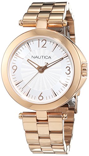 Nautica Reloj Analógico para Hombre de Cuarzo con Correa en Acero Inoxidable 0656086079685