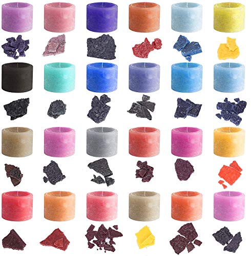 NC Tintes para Velas 10 Colores x 5 g, tintes de Cera para Velas para Bricolaje, fabricación de Velas, tintes para Velas para parafina, Cera de Soja, Set 10 Colores Diferentes al Azar