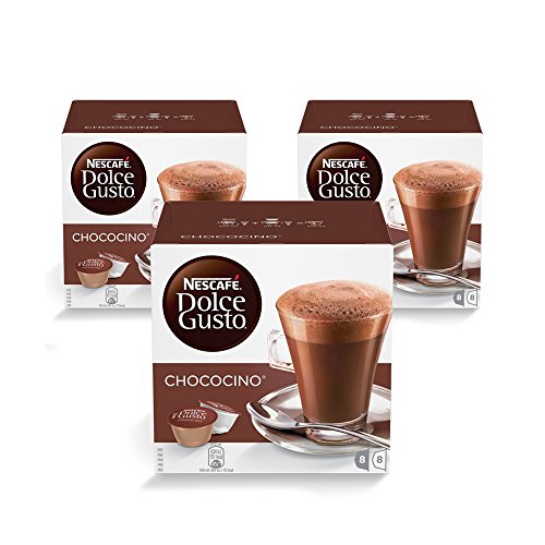 Nescafé Dolce Gusto - Chococino - 3 Paquetes de 16 Cápsulas - Total: 48 Cápsulas