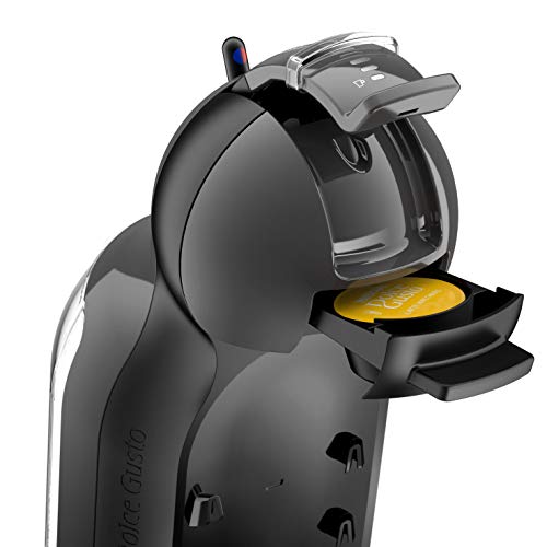 Nescafé Dolce Gusto Mini Me ‎KP1208 Krups Cafetera de cápsulas con 3 cajas café, 15 bares de presión, capacidad 0.8 L, bebidas frías o calientes, modo Eco, 30 tipos café, bandeja regulable 3 alturas