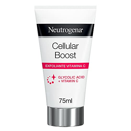 Neutrogena Cellular Boost Exfoliante con Vitamina C y Ácido Glicólico, 75 ml