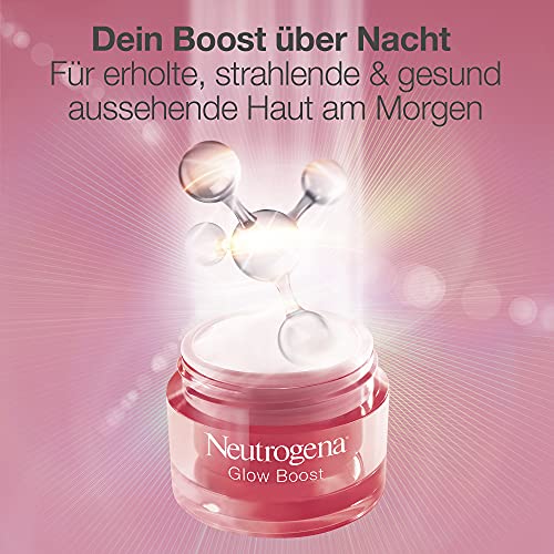 Neutrogena - Glow Boost, Crema de Noche Revitalizante, 50 ml