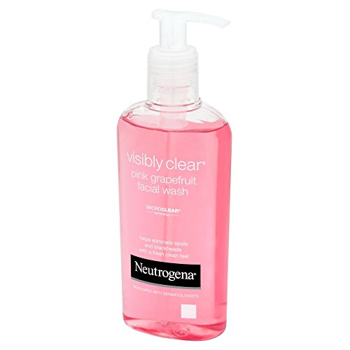 Neutrogena Visibly Clear - Lavado facial (pomelo rosa, 200 ml)