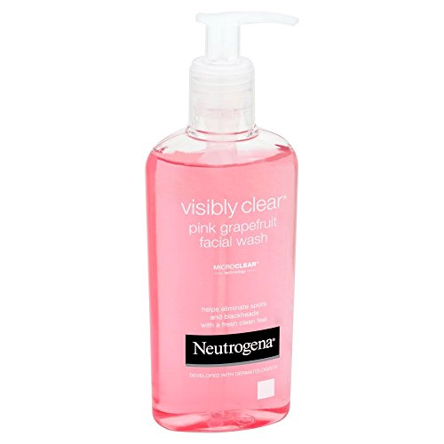 Neutrogena Visibly Clear - Lavado facial (pomelo rosa, 200 ml)