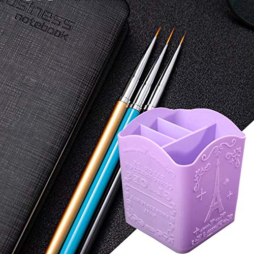 Niche Art Holder Maquillaje Cepillo Almacenamiento Cepillos Accesorios Pot Pe