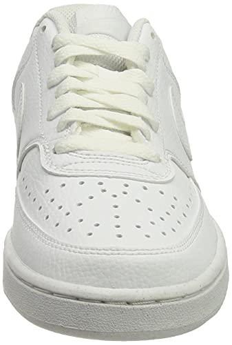 Nike Court Vision Lo Be, Zapatillas para Caminar Mujer, Blanco, 38.5 EU