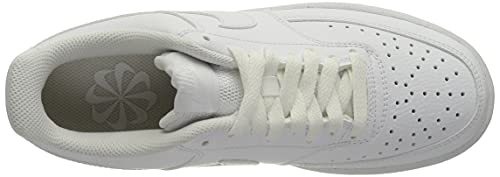 Nike Court Vision Lo Be, Zapatillas para Caminar Mujer, Blanco, 38.5 EU