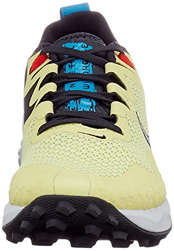 Nike Wildhorse 7-Zapatillas Deportivas, Correr Mujer, Limelight Off Noir Laser Blue Chile Red, 40.5 EU