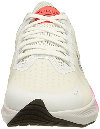 Nike Winflo 8, Zapatillas de Carrera Mujer, Blanco White Black Bright Crimson Total Orange, 40 EU