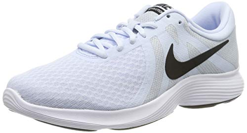 Nike Women's Revolution 4 Running Shoe, Zapatillas de Trail Mujer, Azul (Half Blue/Black/Wolf Grey/White 407), 38.5 EU