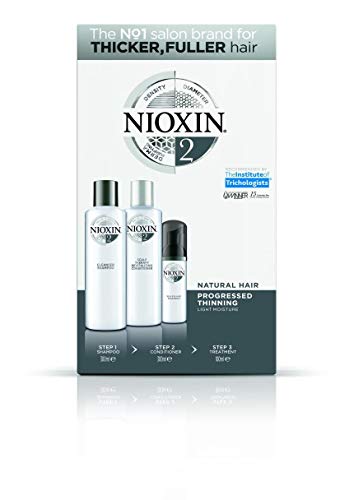 Nioxin Full Kit Sistema 2 Revitalizador de Cabello (Cabello Natural Pérdida De Densidad Avanzada)