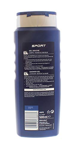 NIVEA 500 ml Gel De Ducha Para Hombre Deporte