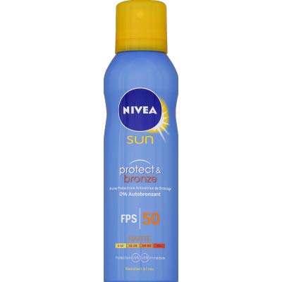 Nivea - Crema Solar en Spray Protege y Broncea SPF50