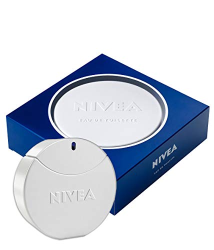 NIVEA Eau de Toilette, Agua de Tocador para Mujeres, Colonia NIVEA, con el Perfume de la crema NIVEA, en Frasco y Lata de Regalo, 1 x 30 ml