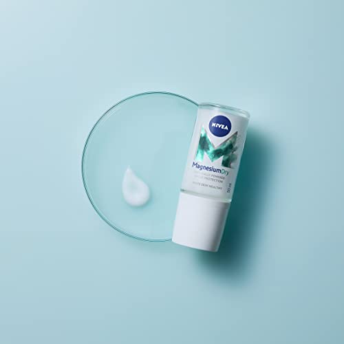 NIVEA Magnesium Dry Fresh en pack de 6 (6 x 50 ml), desodorante antitranspirante para una piel sana, desodorante roll on, protección eficaz 48 horas