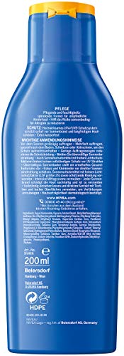 Nivea Sun Kids-Sonnenmilch LF 50, 1er Paquete (1 x 200 ml)