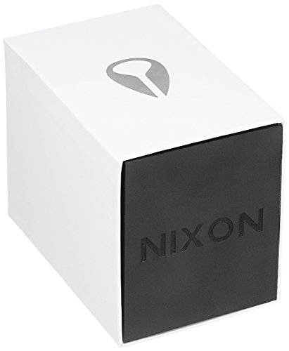 Nixon Reloj Analógico para Unisex Adultos de Cuarzo con Correa en Acero Inoxidable A045-1920-00, Plata