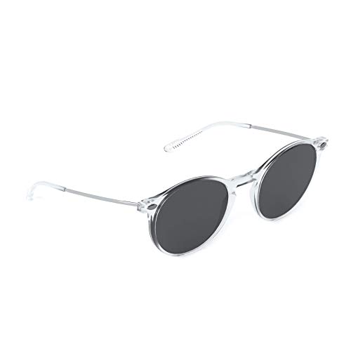 Nooz Gafas de sol polarizadas para hombre y mujer - Protección de categoría 3 - Color Cristal - con estuche compacto - Colección CRUZ