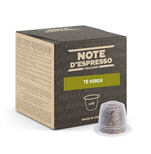 Note D'Espresso Green Tea Capsules Nespresso Compatible 3g x 40 capsules