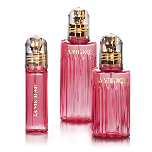 Novo Argento LA VIE ROSE Perfume de Mujer. 20 ml Perfume de mujer Larga Duración Perfect Woman Regalo de Navidad Chica Cologne Intensa Fragancia