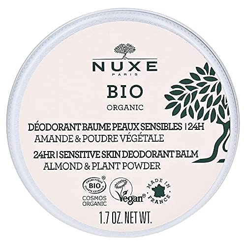 Nuxe Bio Organic Bálsamo Desodorante, Pieles Sensibles 24H, 50 ml