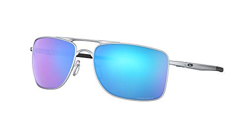 Oakley Gauge 8 4124 Gafas, Matte Lead/Prizmsapphire, 62 para Hombre