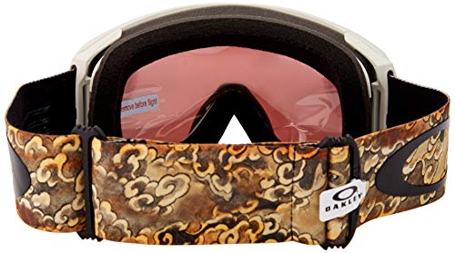 Oakley Line Miner Gafas de Sol, Multicolor (Kazu Sig Kamikazu Derma/Prizm Snow Torch Iridium), Einheitsgröße Unisex Adulto