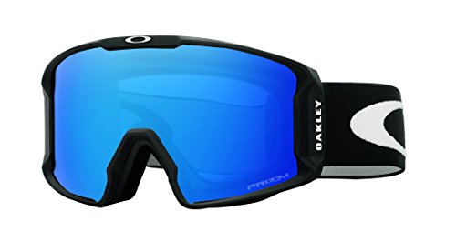 Oakley Lineminer 707004 0 Gafas Deportivas, Hombre, Matte Black, Prizm Sapphire Iridium/Cat 2