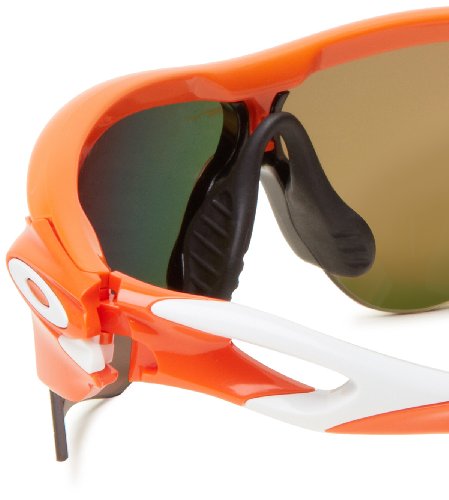 Oakley Radarlock - Gafas de Sol para Hombre Naranja Blood Orange/Fire Iridium Polarized Vented & Persimmon Vented Path Talla:Talla única