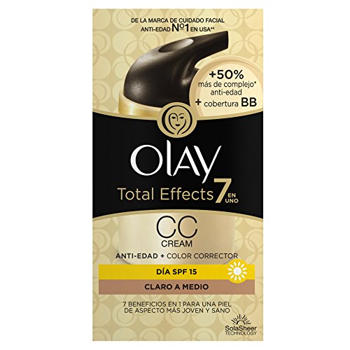 Olay Total Effects 7 en 1 CC Cream Hidratante Claro a Medio - 50 ml